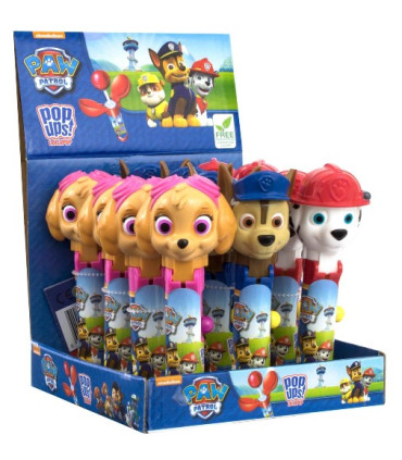 Patrulla Canina PAW PATROL Pop ups Lollipop 12 Unid