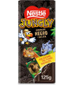 Nestlé JUNGLY Chocolate Negro y Galleta 125 Gramos