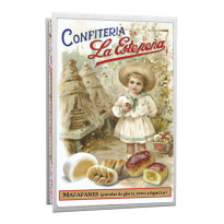 Mazapanes (pasteles de gloria, yema y figuritas) LA ESTEPEÑA 330 Gr