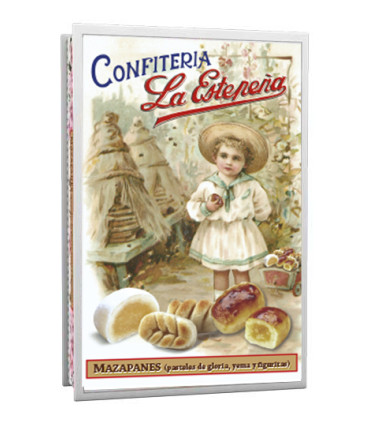 Mazapanes (pasteles de gloria, yema y figuritas) LA ESTEPEÑA 330 Gr