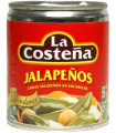 Jalapeños LA COSTEÑA Lata  220 Gramos