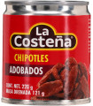 Chipotles Adobados LA COSTEÑA Lata  220 Gramos