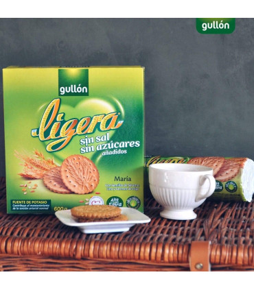 María LIGERA Sin Sal Galletas  GULLÓN 400 Gr