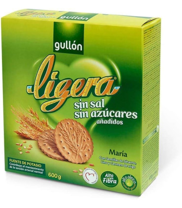 María LIGERA Sin Sal Galletas  GULLÓN 600 Gr