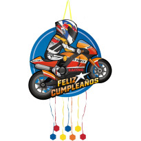 Piñata Moto Party Racing 1 Unidad