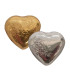 Corazones de Chocolate con Leche ORO PLATA INTERDULCES 1 kg