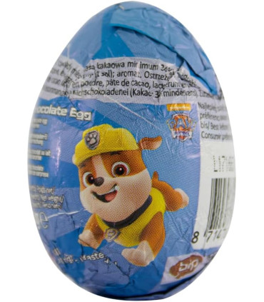 Paw Patrol Patrulla Canina Huevos de Chocolate con Sorpresa BIP 24 Unid