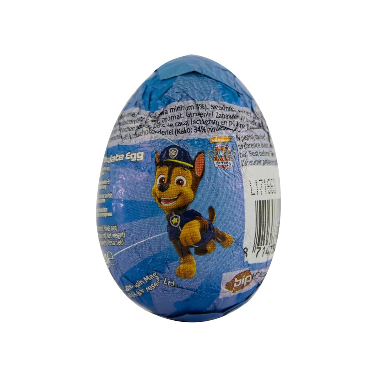 Paw Patrol Patrulla Canina Huevos de Chocolate con Sorpresa 24 Unid