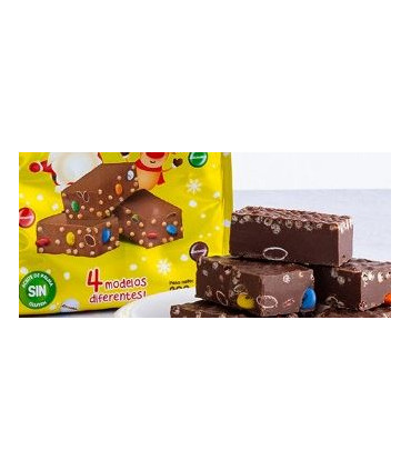Mini Turrón Lacasitos y Chocolate 10 Unidades
