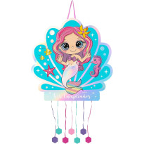 Piñata Sirena Iriscente  1 Unidad