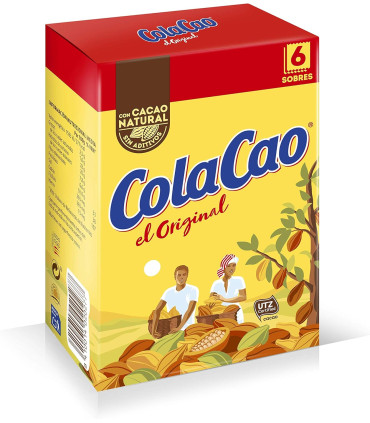 ColaCao Original Cacao soluble  Formato 6 Sobres