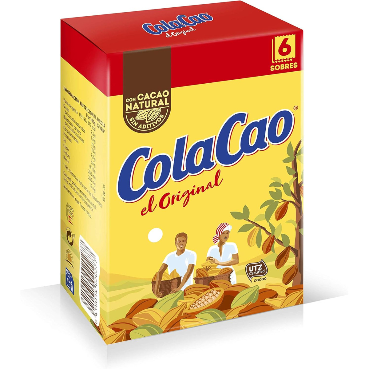 ColaCao Original Cacao soluble Ecobolsa 1200 Gr