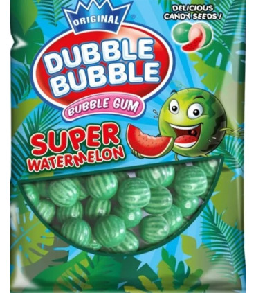 Bolas Chicle Sandía Super Watermelon   DUBBLE BUBBLE 300 Unidades