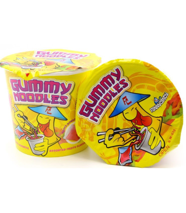 Gummy Noodles FUNNY CANDY 12 Unidades
