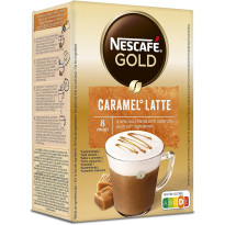 Café Soluble CARAMEL LATTE NESCAFE 8 Sobres