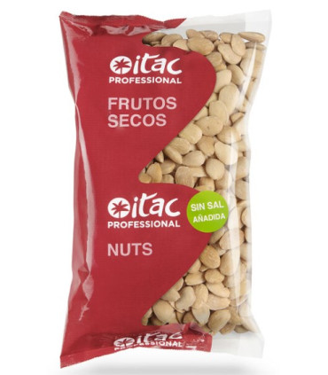 Almendra Repelada Tostada Sin Sal ITAC 1 Kg