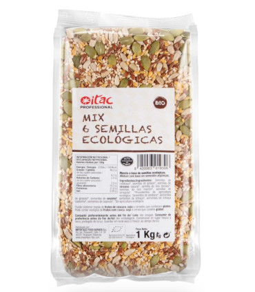 Mix 6 Semillas Ecológicas ITAC 1 Kg