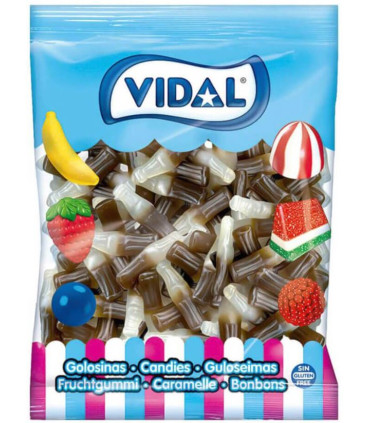 Botellas Cola  Jelly VIDAL 1 Kg