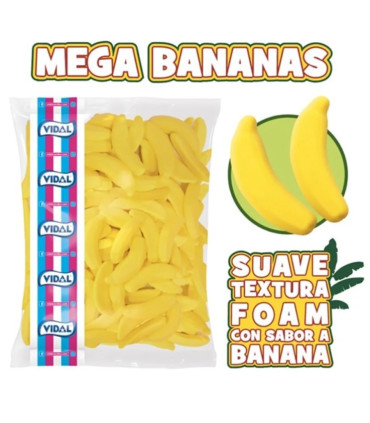 Mega Bananas FOAM VIDAL 1 Kg