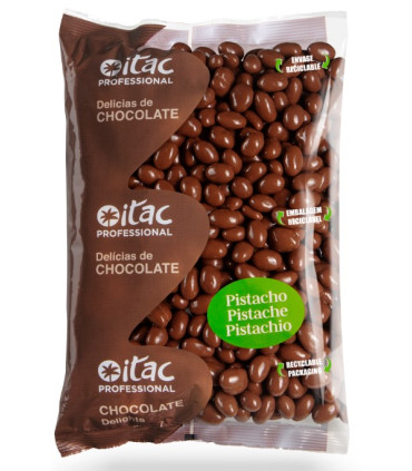 Bombón Pistacho Chocolate Suizo ITAC 1 KG