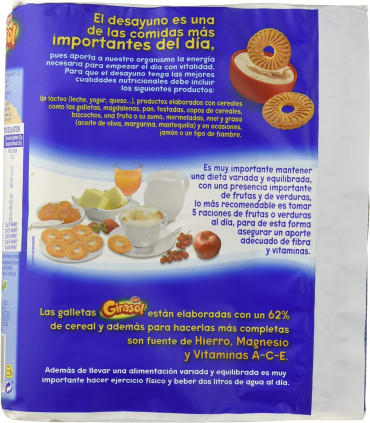 Girasol Galletas  RIO 600 Gramos