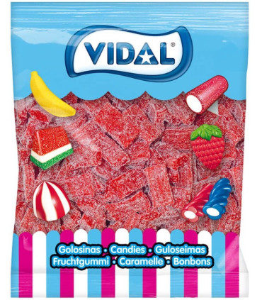 Ladrillos  Pica Fresa Regaliz VIDAL 250 Unidades