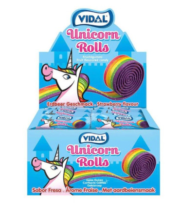 Rolla Belta Unicorn Rolls VIDAL 24 Unidades