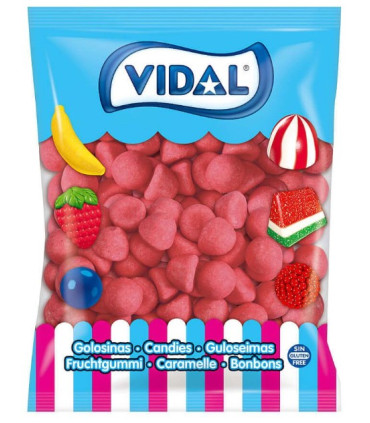 Fresas Crunch Rojas Batida VIDAL 1 Kg