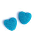 Shiny blue Hearts Corazones Pica Azul Rellenolas  VIDAL 150 Unidades
