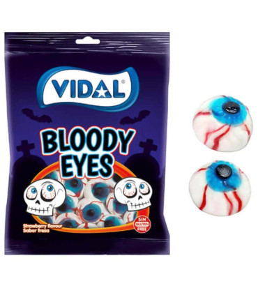 Bloody Eyes Rellenolas VIDAL Pack 14 U*90 Gramos