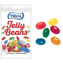 Glas fruit VIDAL Jelly Beans 14 U * 85 Gramos