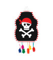 Piñata Pirata Calavera 1 Unidad