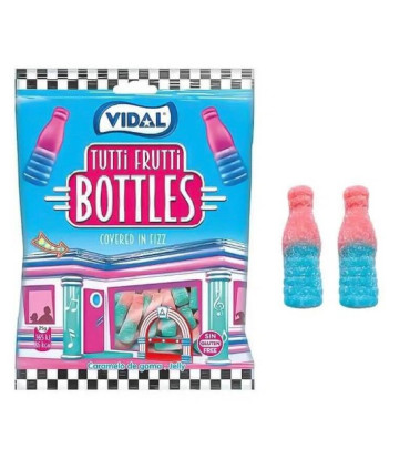 Botellas Azul  Tutti Frutti Efervescente  VIDAL 14 U * 90 Gramos