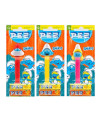 Los Pitufos The Smurfs PEZ Dispensador 3 Unidades