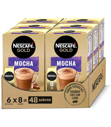 Café Soluble MOCHA NESCAFE 8 Sobres