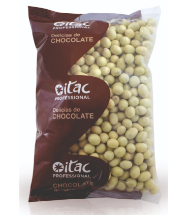 Bombón Cacahuete Chocolate Blanco ITAC  1 Kg