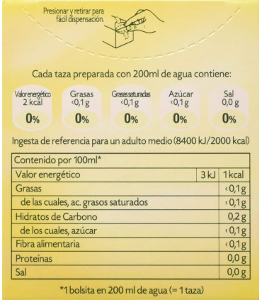 Infusión Jengibre con Limón POMPADOUR 20 Bolsitas
