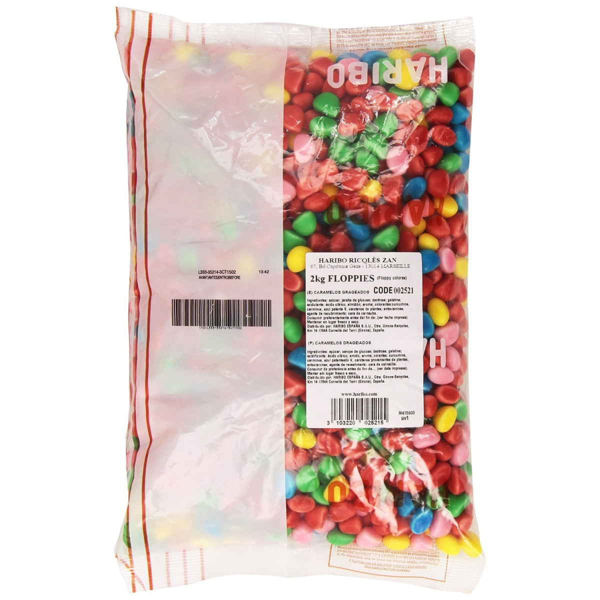 Haribo Red Floppy 2kg.