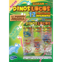 Dinoslocos Pega COOL CANDIES 48 Unid