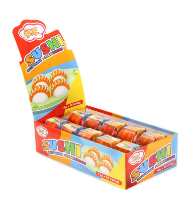 Sushi Jelly Candy + Marshmallow 20 Unidades