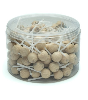 Rondos Chupa Chocolate Blanco EUROCHOCS 140 Unidades