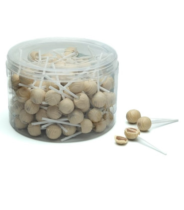 Rondos Chupa Chocolate Blanco EUROCHOCS 140 Unidades
