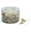 Rondos Chupa Chocolate Blanco EUROCHOCS 140 Unidades