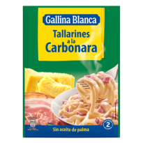 Gallina Blanca - Tallarines a la Carbonara 148 gramos