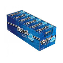 Chicle Gragea Menta Sin Azúcar TRIDENT 24 Unid