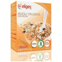 Muesli Crujiente con Frutas IFAELIGES 500 Gramos