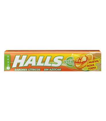 HALLS  Vita C Cítricos  Sin azúcar 20 Unid