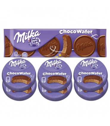 Milka CHOCO WAFER  180 Gr