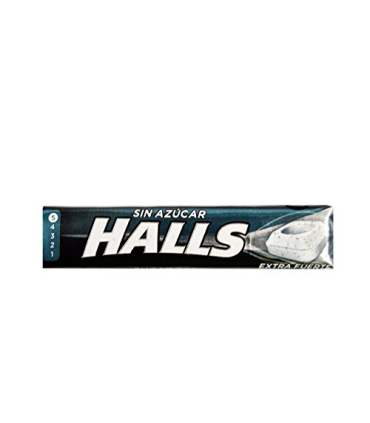 HALLS Extra Fuerte Sin azúcar 20 unid