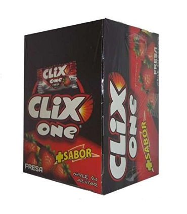 Clix Fresa Sin azúcar